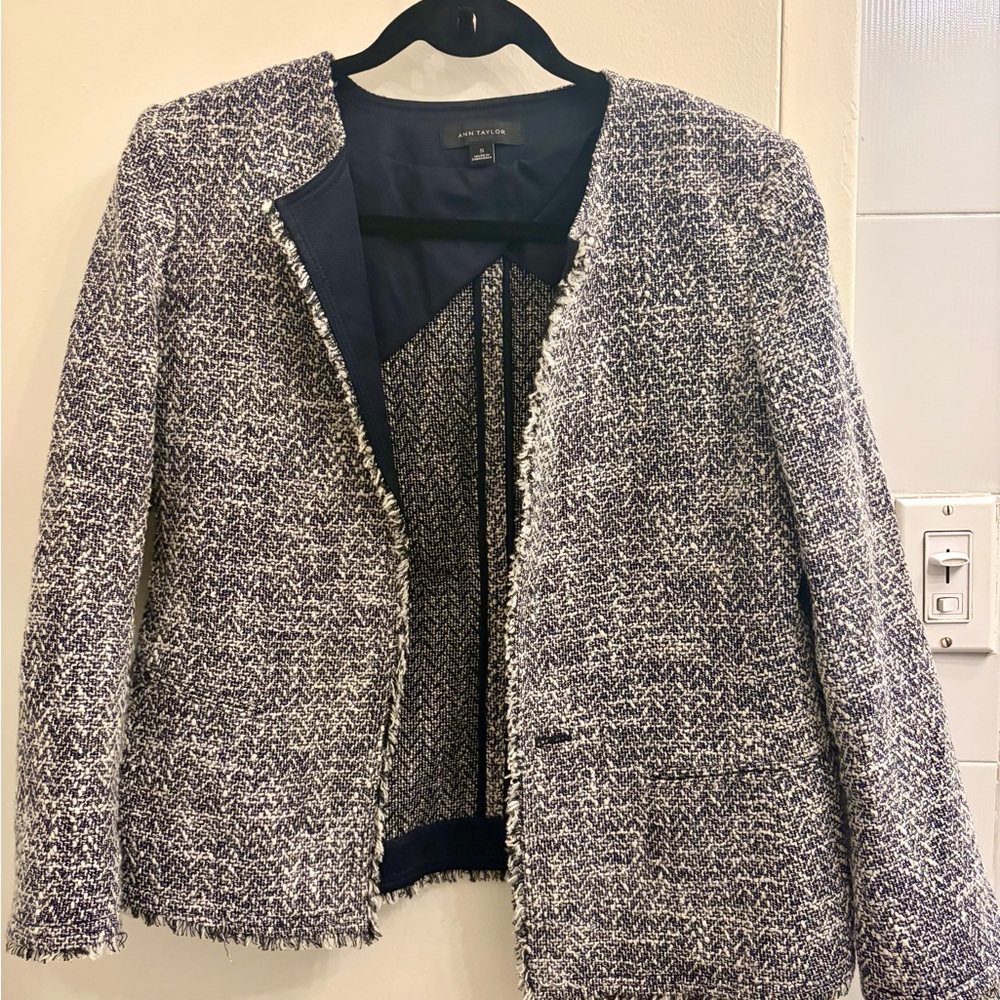 Ann Taylor Tweed Blazer